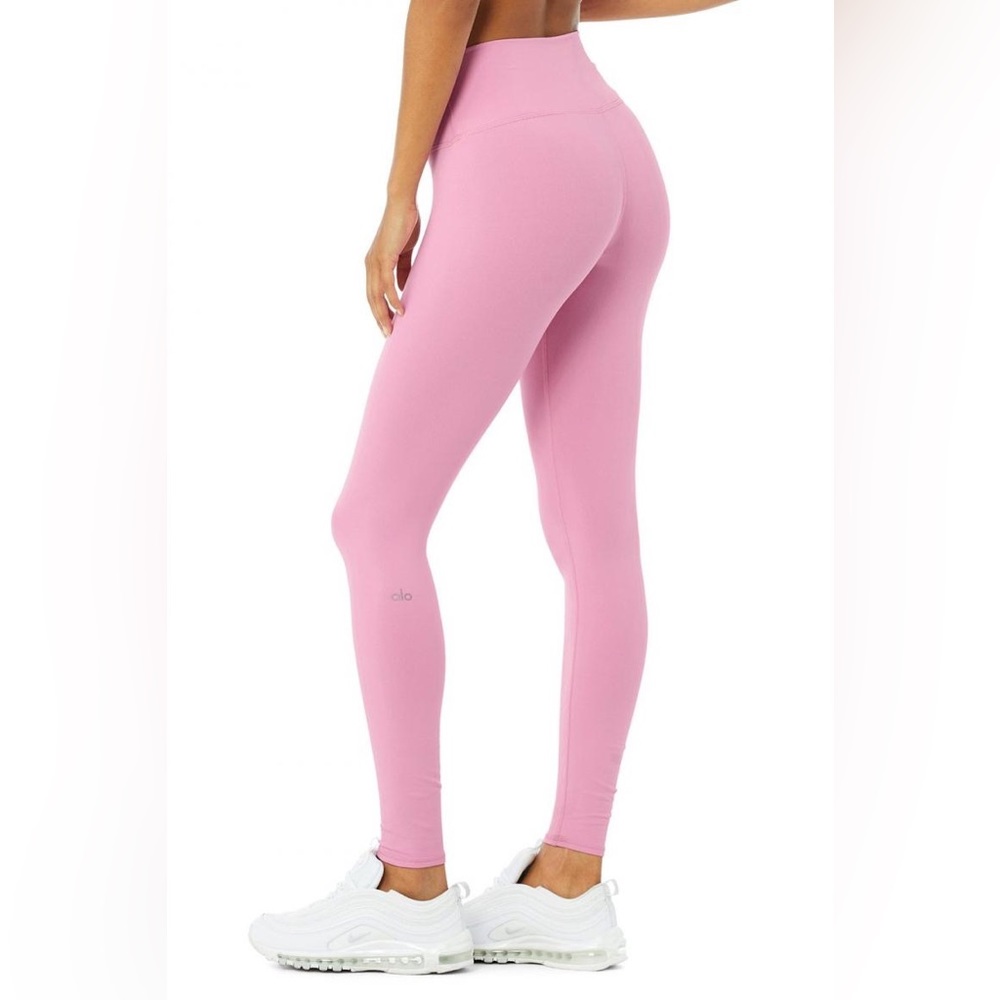 Alo pink airbrush leggings